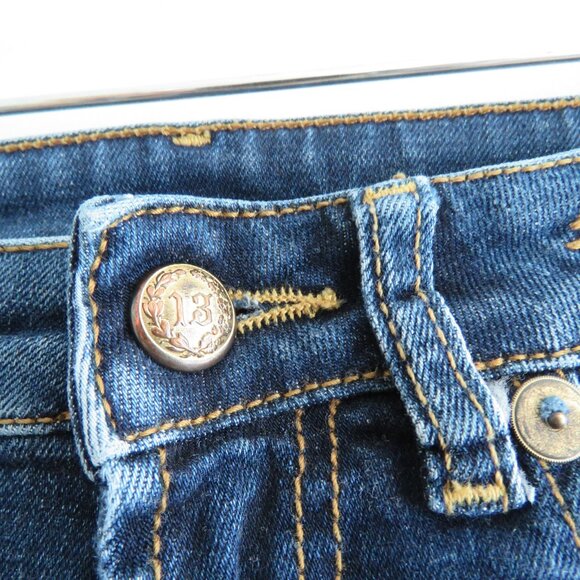 R13 Alison Crop Jeans in Indigo Blue Wash - Size 25 - Picture 7 of 15